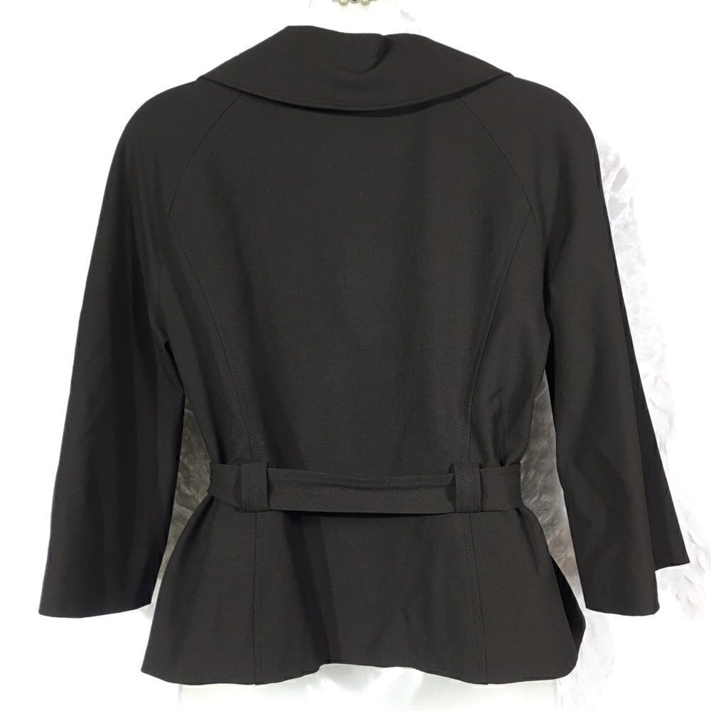 Michael Kors MK NEW brown blazer jacket coat small - Picture 7 of 15